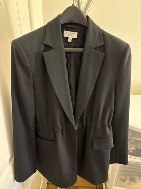 & Other Stories Black Single-Button Notch Lapel Blazer